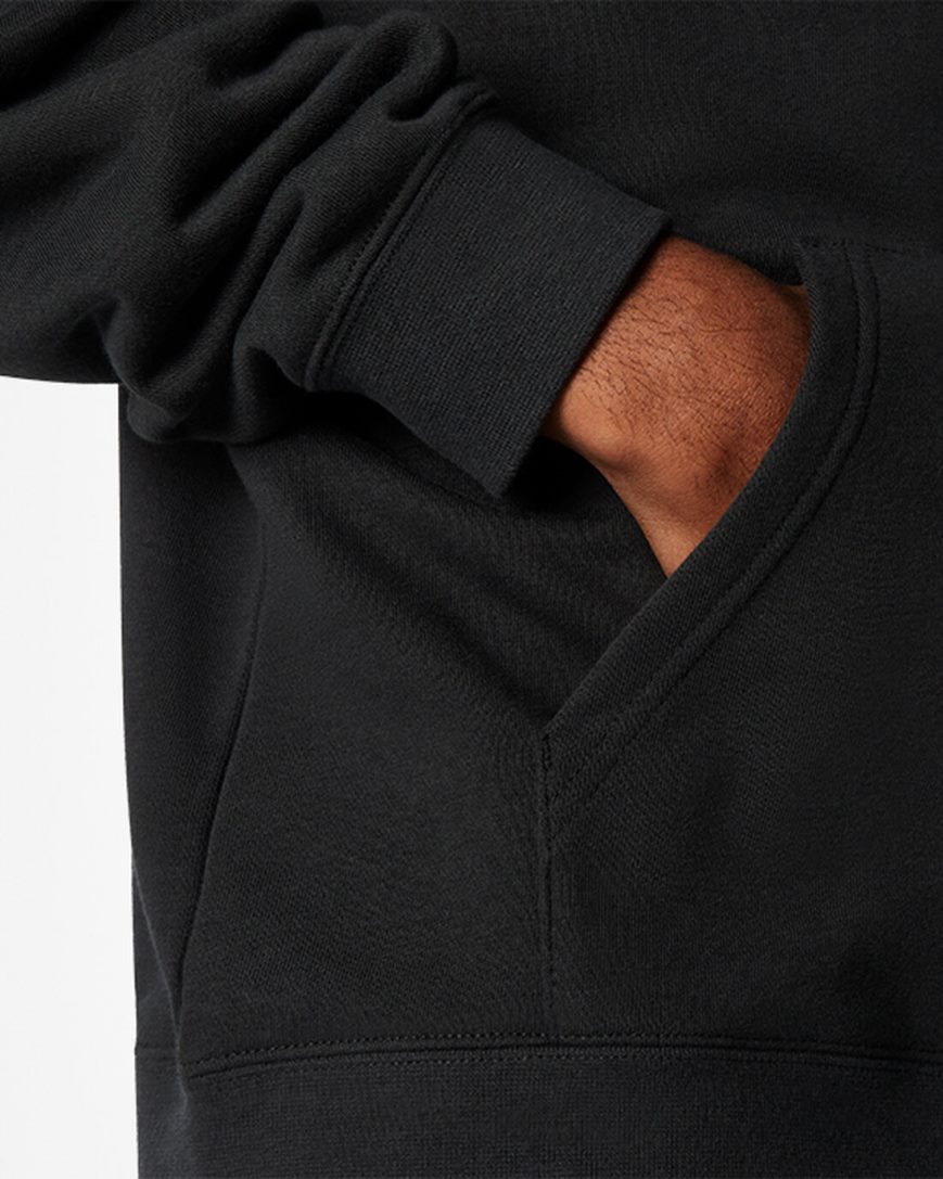 Men's Converse Bold Word Pullover Hoodie Black | AU 6380CJ